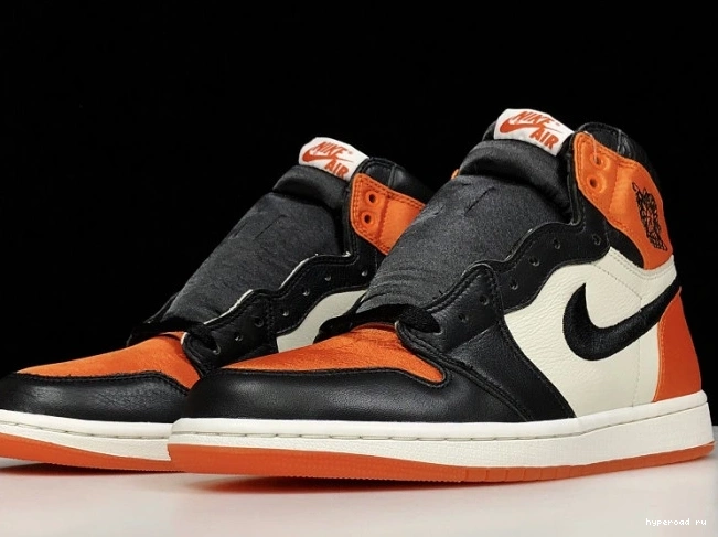 Jordan AV3725-010 Shattered 1 Retro Backboard Satin Air Womens 0706